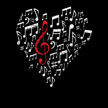 Motiv Musik Herz