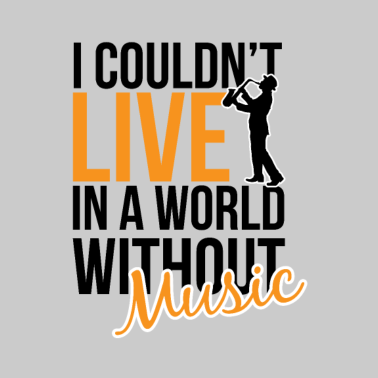 Motiv Jazz Trompete Saxophon Musik Geschenkidee Swing