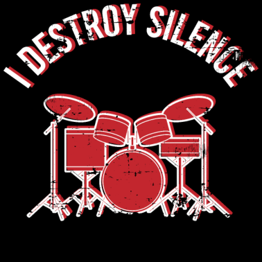 Motiv SchlagzeugShirt für Schlagzeuger 