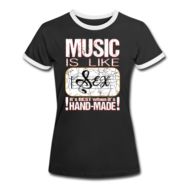 Musik LK T-Shirt - Musik ist wie Sex