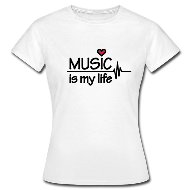 Musik LK T-Shirt - Music is my life