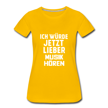 Musik LK T-Shirt - MUSIK HÖREN