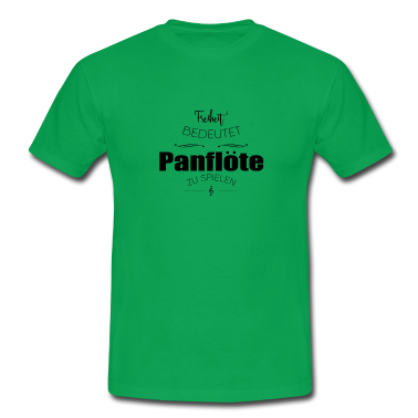 Musik LK T-Shirt - Panflöte Instrument Geschenk