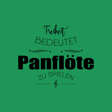 Motiv Panflöte Instrument Geschenk