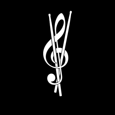 Motiv Schlagzeug Notenschlüsseln Musik Lustiges Geschenk