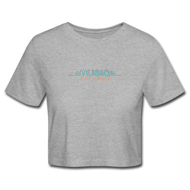 Musik LK T-Shirt - music is my therapy - Musik ist meine Therapie