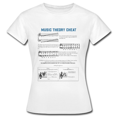 Musik LK T-Shirt - Musik Theorie Gitarre Klavier Geschenk