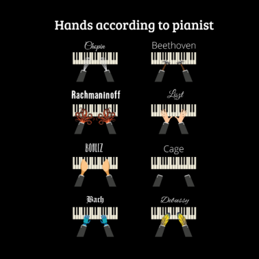 Motiv Lustiges Klavier Lehrer Student Musiker Geschenk