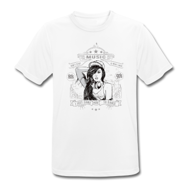 Musik LK T-Shirt - Musik Ich bin hier nur zum tanzen, Frau, Geschenk