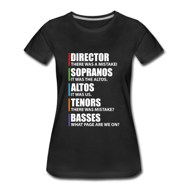 Musik LK T-Shirt - Lustige Musik Chor Sänger Witzig