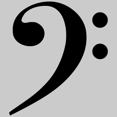 Motiv Bassschlüssel Symbol Bass Logo Zeichen Musik