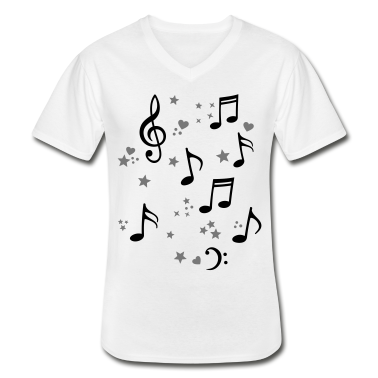Musik LK T-Shirt - Musik Notenschlüssel musikalische notenschlüssel