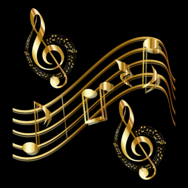 Motiv Musik: Noten, Tonleiter