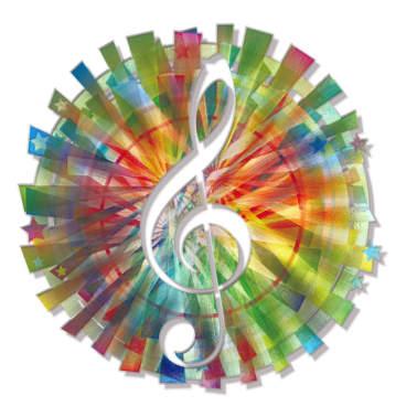 Motiv Musik in Farbe