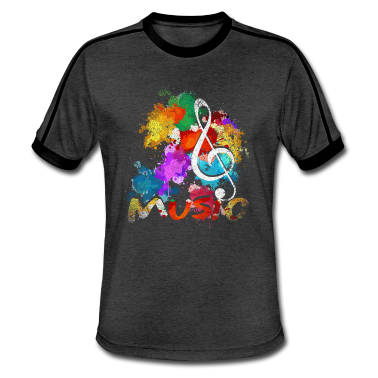 Musik LK T-Shirt - Notenschlüssel Musiker Musik Klassische Musik