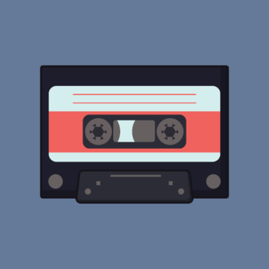 Motiv Kassette Vintage Musik