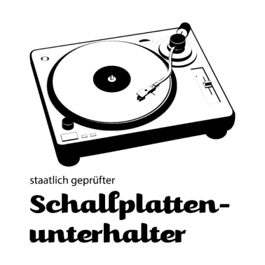 Motiv Schallplattenunterhalter Geschenk DJ Musik Vinyl