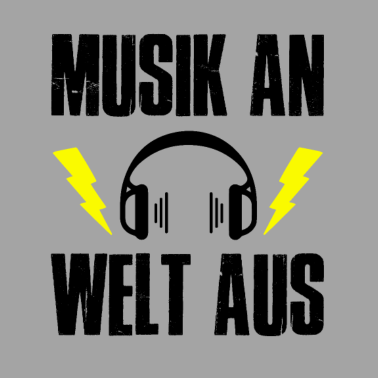 Motiv Musik an Welt aus