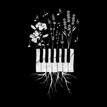 Motiv Klavier Musik Natur Geschenk