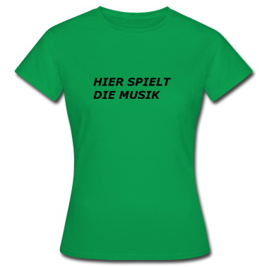 Musik LK T-Shirt - Hier spielt die Musik, T-Shirt