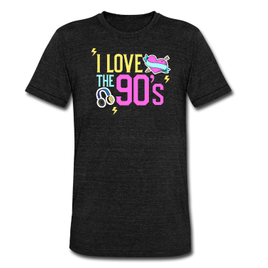 Musik LK T-Shirt - 90er I love the 90s Outfit Geschenk Musik