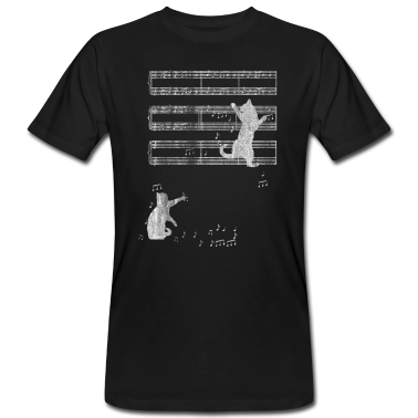Musik LK T-Shirt - Musik Katze