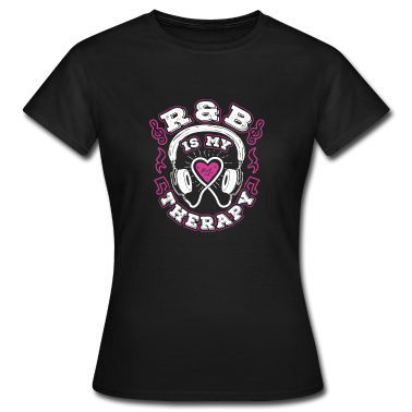 Musik LK T-Shirt - R & B ist meine Therapie RnB Musik für Rhythmus und Blues
