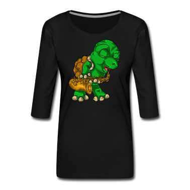 Musik LK T-Shirt - Schildkröte Saxophonist