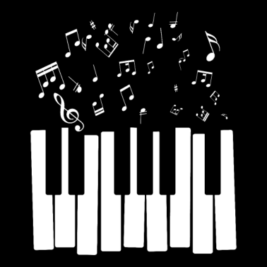 Motiv Klavier Noten Klassische Musik Geschenk Musiker