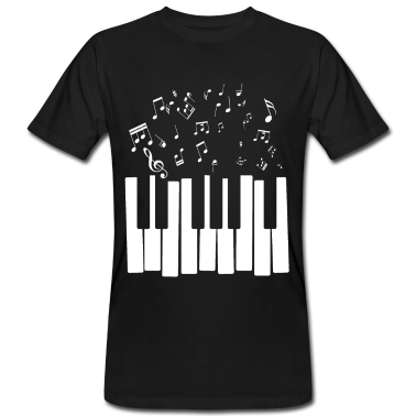 Musik LK T-Shirt - Klavier Noten Klassische Musik Geschenk Musiker