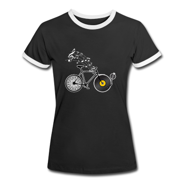 Musik LK T-Shirt - Fahrrad Musiker