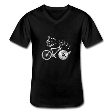 Musik LK T-Shirt - Fahrrad Notenschlüssel