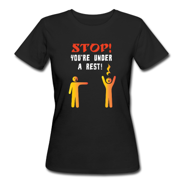 Musik LK T-Shirt - Lustiges Musik-Wortspiel | Du bist unter einer Pause | Musiker