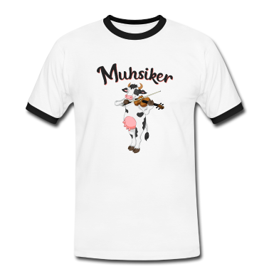 Musik LK T-Shirt - Muhsiker Lustiges Kuh Wortspiel Musik Bauer
