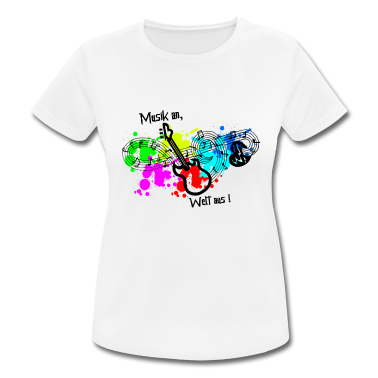 Musik LK T-Shirt - Musik - Musik hören - Musik an, Welt aus!