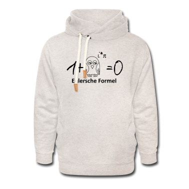 Englisch LK Hoodie - Eulersche Formel Eule Pi