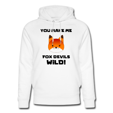 Englisch LK Hoodie - You make me foxdevilswild denglish lustig Geschenk