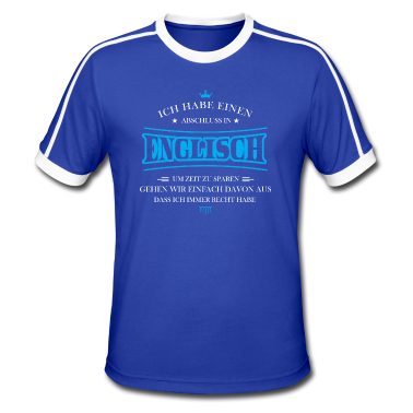 Englisch LK T-Shirt - Abschluss in Englisch
