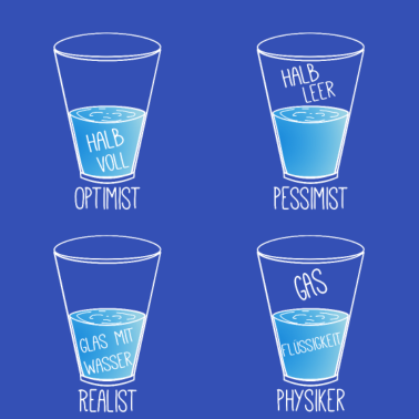 Motiv Wasserglas für Physiker