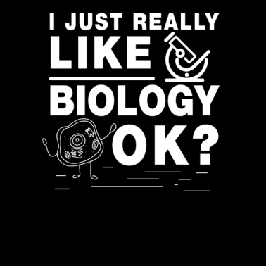Motiv Lustiges Ich mag Biologie Nerd Mikroskop Geschenk
