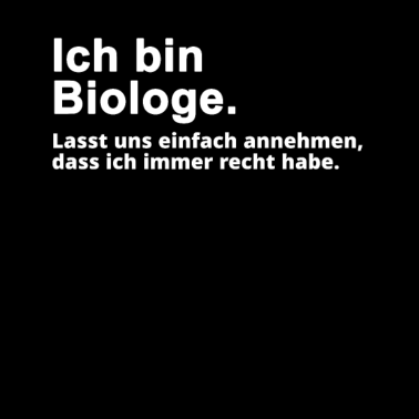 Motiv Biologe Biologie Biologielehrer Spruch Geschenk