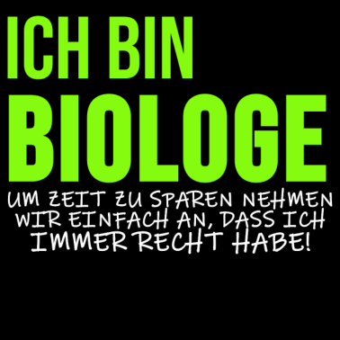 Motiv Biologe TShirt Biologie Student Biochemie Geschenk