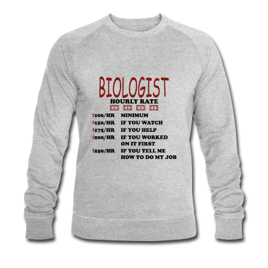 Bio LK Pullover - Biologe Biologie Stundenlohn Geschenk