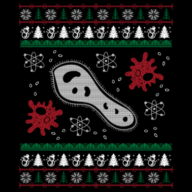 Motiv Biologie Ugly Christmas Sweater Geschenk