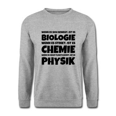 Bio LK Pullover - Wenn Es Sich Bewegt Ist Es Biologie