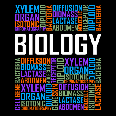 Motiv Biologie-Wörter