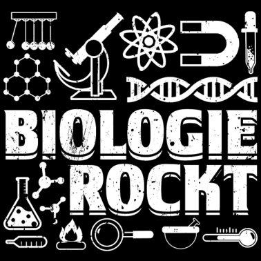 Motiv Lustiges Biologie Biologen Shirt Biologie Rockt