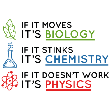 Motiv Wenn es sich bewegt, ist es Biologie