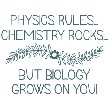 Motiv Aber die Biologie wächst an dir