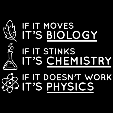 Motiv Wenn es sich bewegt, ist es Biologie